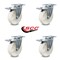 Service Caster 5 Inch Nylon Wheel Swivel Top Plate Caster Set with Total Lock Brake SCC SCC-TTL20S514-NYS-4 - alternate 5